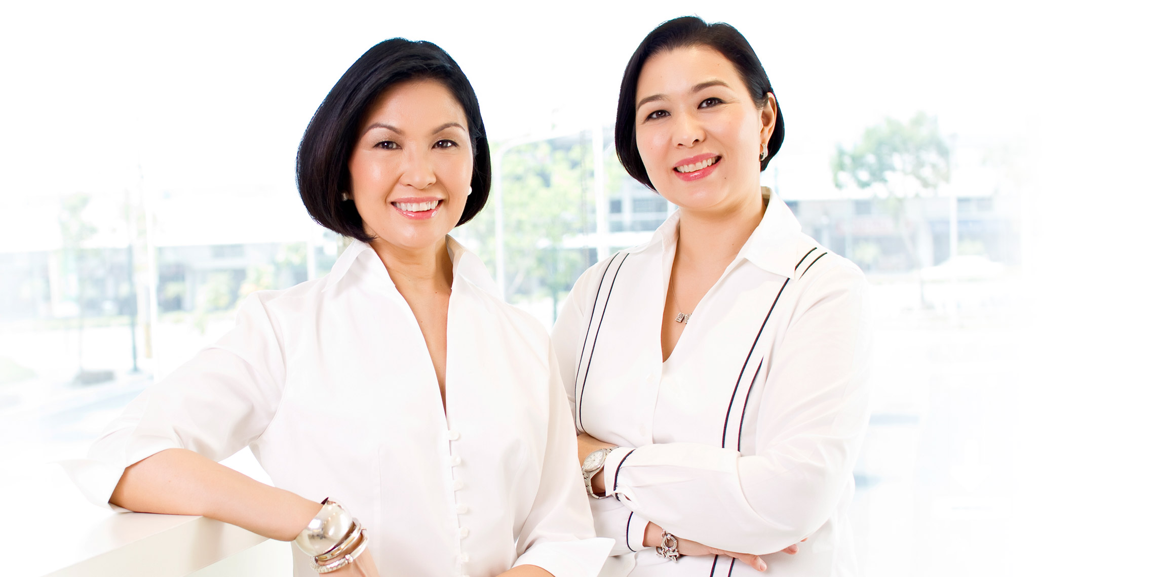 Dr. Lourdes Paras-Caparas and Dr. Maria Teresa Paras-Goduco